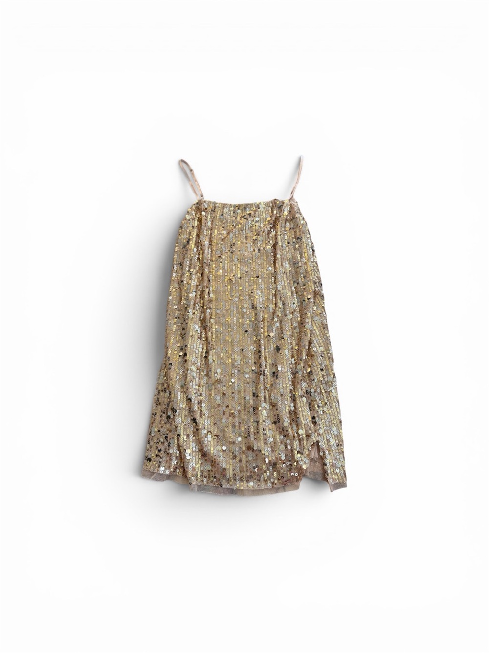 Free People Gold Sequin Camisole